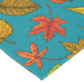 Herbstblätter Tischdecke (Schrägansicht)