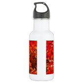 Herbstblätter Trinkflasche (Rückseite)