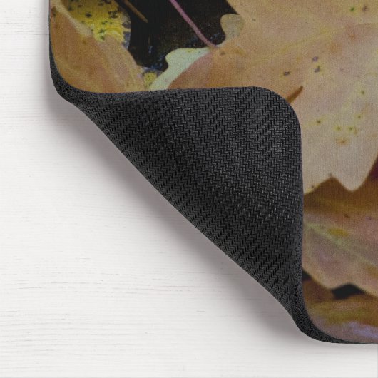 Herbstblätter überall mousepad (Ecke)