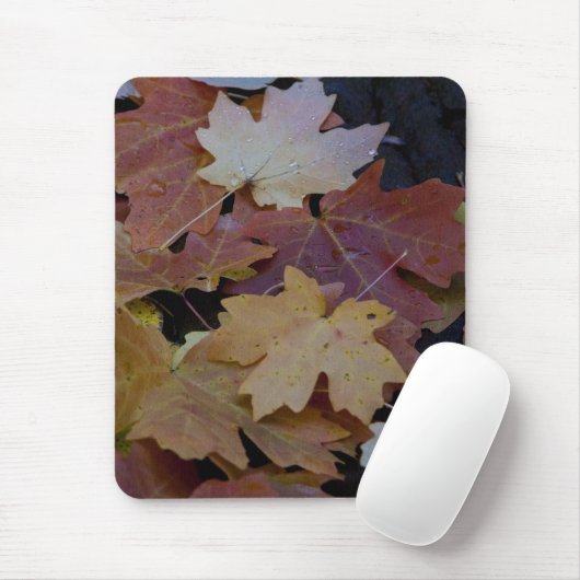Herbstblätter überall mousepad (Mit Mouse)
