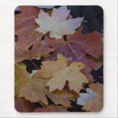 Herbstblätter überall mousepad (Vorne)