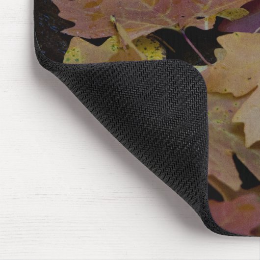Herbstblätter überall mousepad (Ecke)