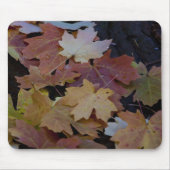 Herbstblätter überall mousepad (Vorne)