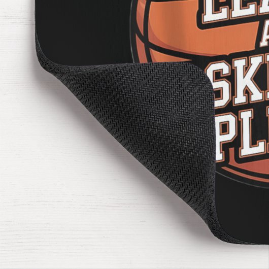 Herbstblätter und Basketball fallen bitte über Pla Mousepad (Ecke)