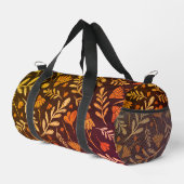 Herbstblätter und Blume Duffle Bag (Rechte Ecke)