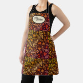 Herbstblätter und Blume Schürze (InSitu)