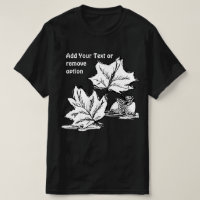 Herbstblätter und Kornskizze