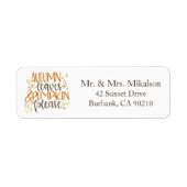 Herbstblätter und Pumpkins Bitte (Vorne)