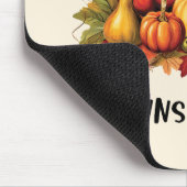 Herbstblätter und Pumpkins Bitte - Whimsischer Fal Mousepad (Ecke)