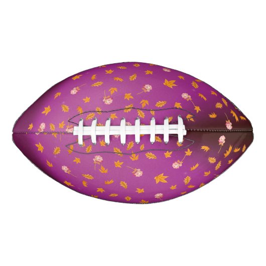 Herbstblätter und Rose Football (Vorderseite)