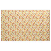 Herbstblätter und Waldbrände Berries Brauner Orang Stoff (Fat Quarter (45,7 x 55,9 cm))