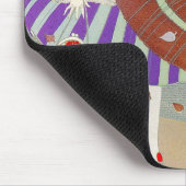 HERBSTBLÄTTER UND WIND / MODEKOSTÜMDESIGNER MOUSEPAD (Ecke)