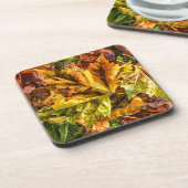 Herbstblätter Untersetzer (Linke Seite)