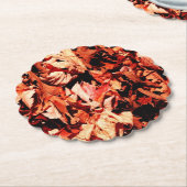 Herbstblätter Untersetzer (angewinkelt)