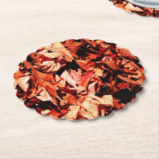 Herbstblätter Untersetzer (angewinkelt)