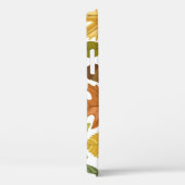 Herbstblätter: Vintager weißer Hintergrund. Case-Mate iPhone Hülle (Rückseite / Rechts)