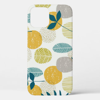 Herbstblätter, Vintages nahtloses Muster. Case-Mate iPhone Hülle