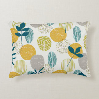 Herbstblätter, Vintages nahtloses Muster. Dekokissen