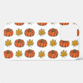 Herbstblätter: Von Hand Gezeichnet Kürbismuster Case-Mate iPhone Hülle (Rückseite (Horizontal))
