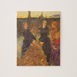 Herbstblätter von Sir John Everett Millais Puzzle