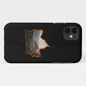 HERBSTBLÄTTER WALD BERG Case-Mate iPhone HÜLLE (Rückseite (Horizontal))