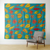 Herbstblätter Wandteppich (Beispiel (Horizontal))