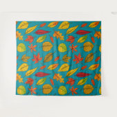 Herbstblätter Wandteppich (Vorderseite (Horizontal))