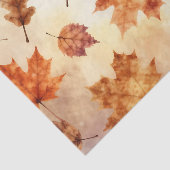 Herbstblätter Wasserfarbe Herbstmuster Seidenpapier (Ausschnitt)