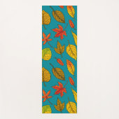 Herbstblätter Yogamatte (Vorderseite)
