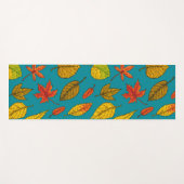 Herbstblätter Yogamatte (Vorderseite (Horizontal))