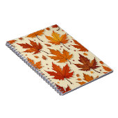 Herbstblätter zu Notebooks Notizblock (Rechte Seite)