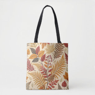 Herbstblättern und Berries - warme, erdige Töne Tasche