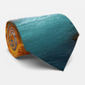 Herbstblätterung am Wasserfall Krawatte (Gerollt)