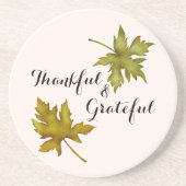 Herbstblätterung Erntedank Getränkeuntersetzer (Vorne)