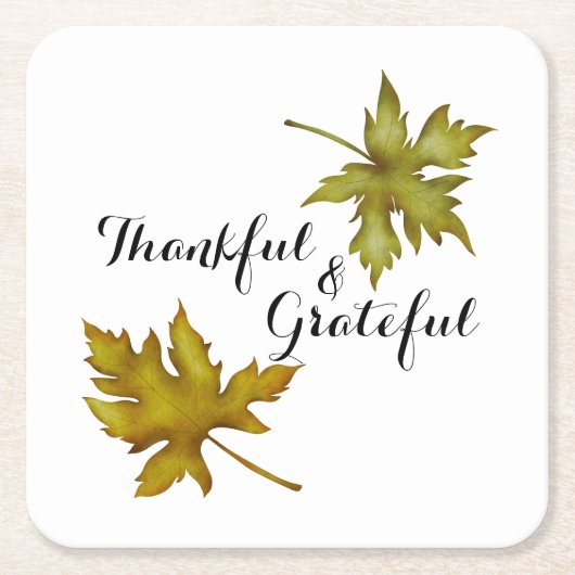 Herbstblätterung Erntedank Rechteckiger Pappuntersetzer (Vorderseite)