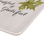 Herbstblätterung Erntedank Schneidebrett (Ecke)