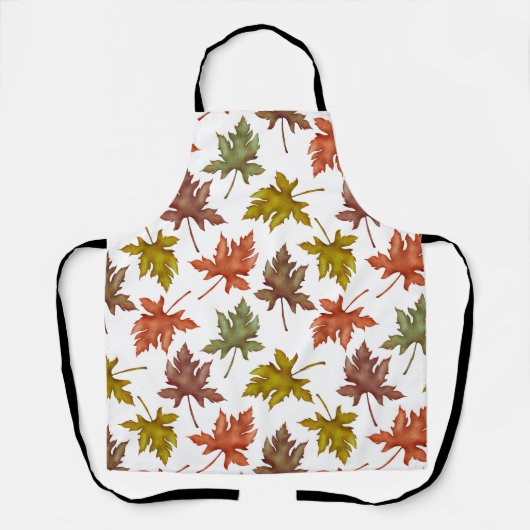 Herbstblätterung Erntedank Schürze (Vorderseite)