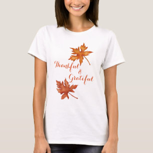 Herbstblätterung Erntedank T-Shirt