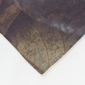 Herbstblätterung Fleecedecke (Ecke)