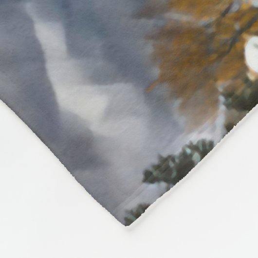 Herbstblätterung im Park Fleecedecke (Ecke)