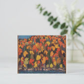 Herbstblätterung - kanadische Landschaft von Tom T Postkarte (Stehend Vorderseite)
