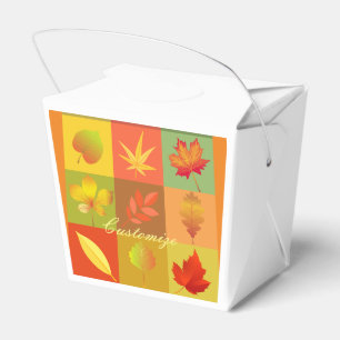 Herbstblätterung lässt Thunder_Cove Geschenkschachtel