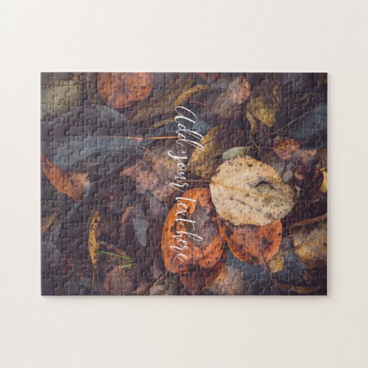 Herbstblätterung Puzzle (Horizontal)