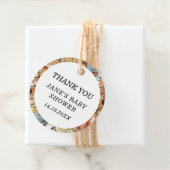 Herbstblätterung Rückgang der Liebe Danke Geschenkanhänger (Beispiel)