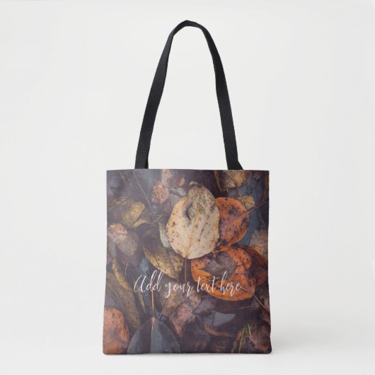 Herbstblätterung Tasche (Vorderseite)