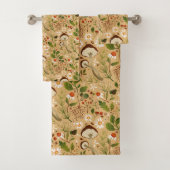 Herbstblättriges Badetuch-Set Badhandtuch Set (Insitu)