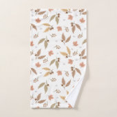 Herbstblättriges Set (Handtuch)