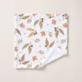 Herbstblättriges Set (Waschlappen)