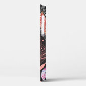 Herbstblattstruktur Case-Mate iPhone Hülle (Rückseite / Links)