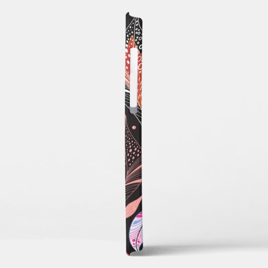 Herbstblattstruktur Case-Mate iPhone Hülle (Rückseite / Links)